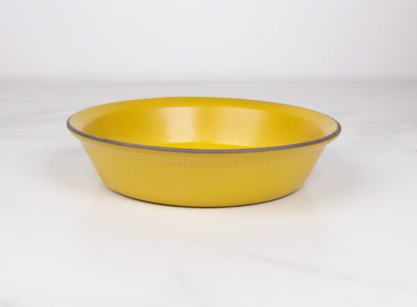 Deep-Straight-Edge-Pie Dish-Yellowstone