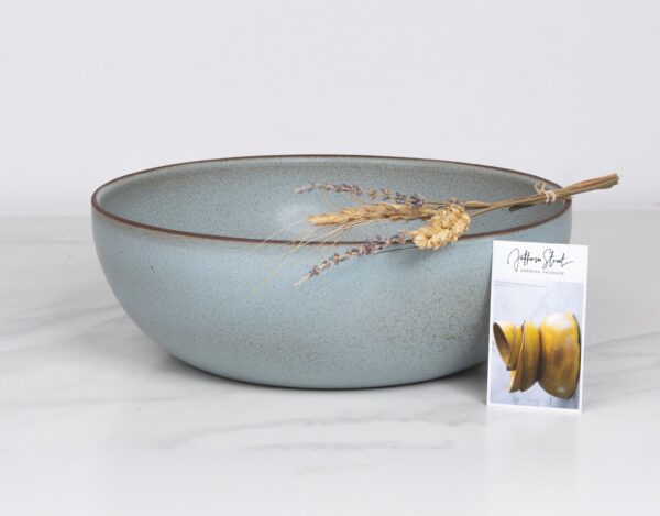 Serving Bowl- Araucana Blue - Image 3