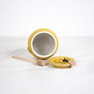 Large Belly Honey Pot - Color Yellowstone