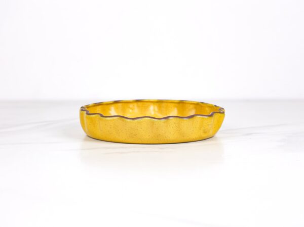 Stoneware Quiche Dish-Yellowstone - Image 5