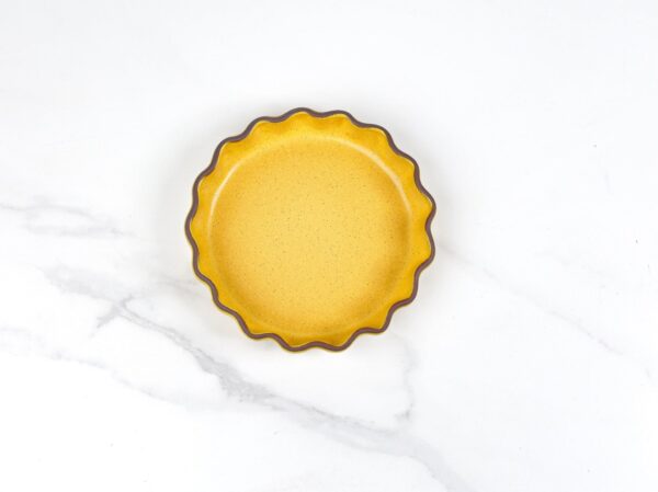 Stoneware Quiche Dish-Yellowstone - Image 3
