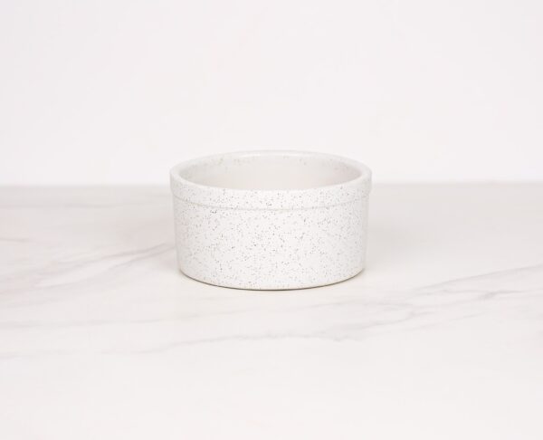 Large Dog Bowl- Ceramic-Stoneware-Handmade-Made in USA-Dog Bowl -Heartland Speckle - Image 2