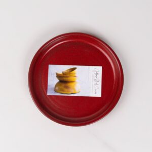 6" Side Plate - Garnet