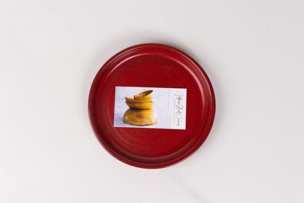 6" Side Plate - Garnet