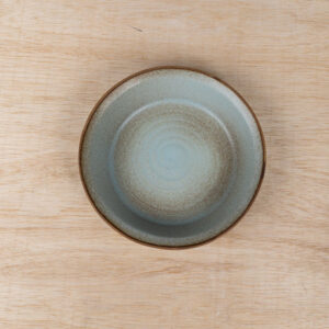 Deep-Straight-Edge-Pie Dish-Araucana Blue