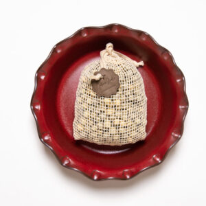 Fluted-Pie Dish-Deep-Weights Combo-Garnet