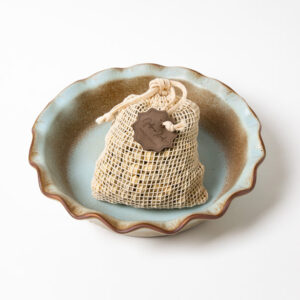 Fluted-Pie Dish-Deep-Weights Combo-Araucana Blue