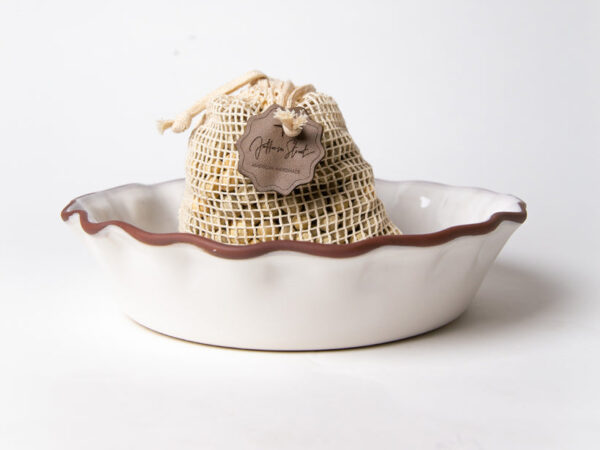 Fluted-Pie Dish-Deep-Weights Combo-New England White - Image 4