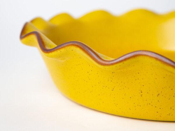 Fluted-Pie Dish-Deep-Yellowstone - Image 6
