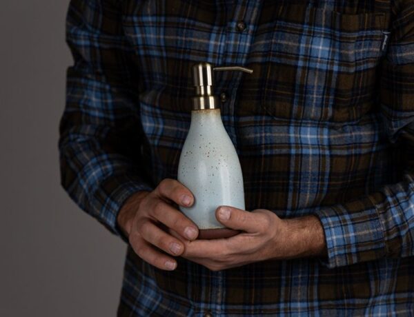 Soap & Lotion Dispenser- Araucana Blue - Image 2