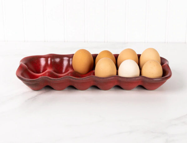 Egg Crate-Garnet
