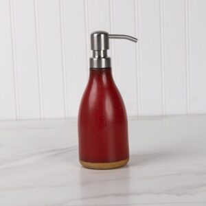 Soap & Lotion Dispenser- Garnet