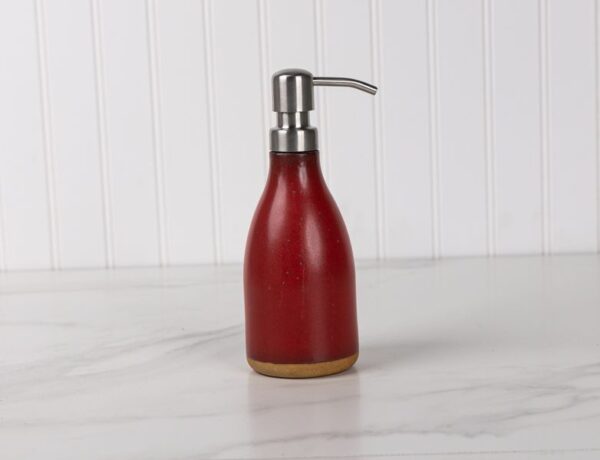 Soap & Lotion Dispenser- Garnet