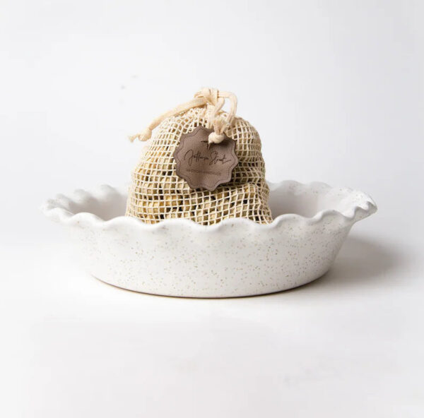 Fluted-Pie Dish-Deep-Weights Combo-Heartland Speckle - Image 5