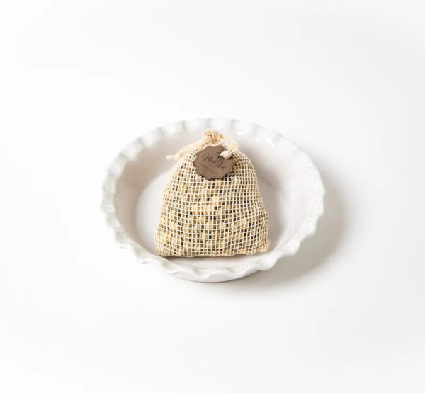 Fluted-Pie Dish-Deep-Weights Combo-Heartland Speckle