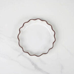 Stoneware Quiche Dish-New England